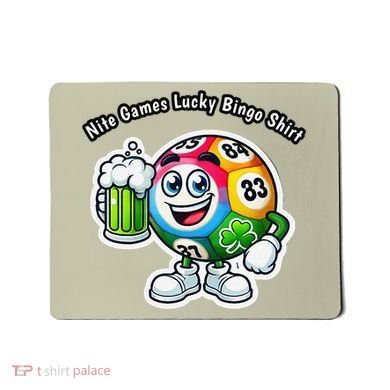 Nite Games Lucky Bingo Mousepad