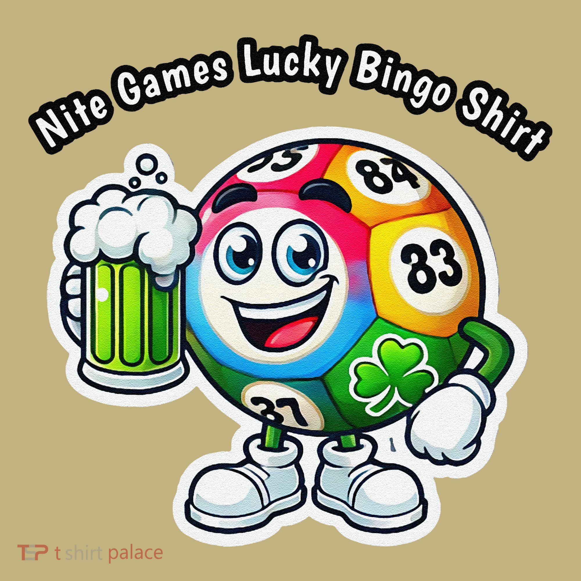 Nite Games Lucky Bingo Kids T-Shirt