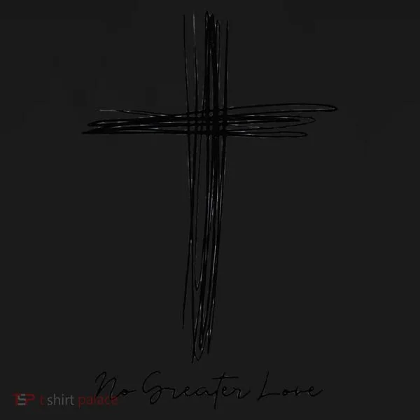 No Greater Love Cross Christian Easter Gift Women's Hoodie