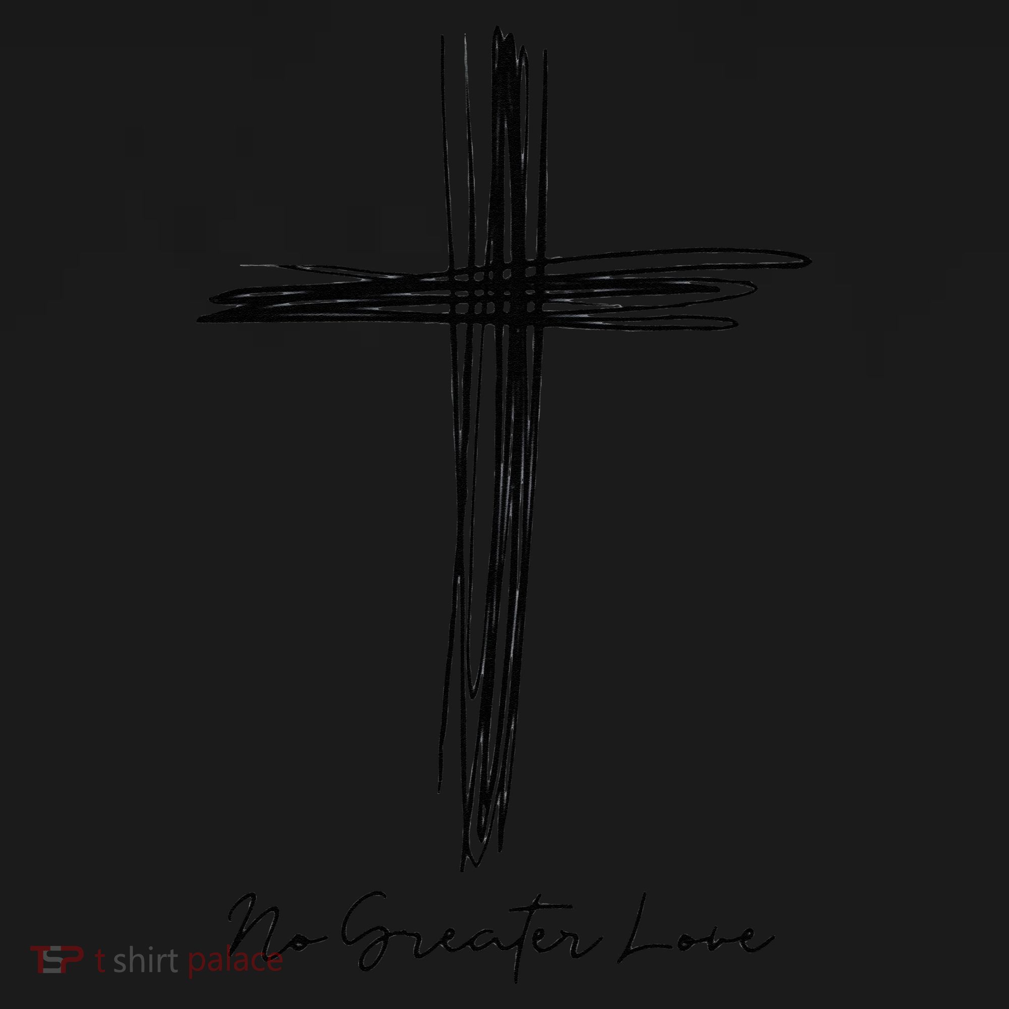 No Greater Love Cross Christian Easter Gift Toddler Hoodie