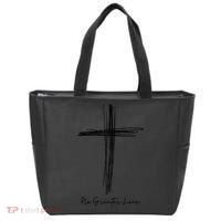 No Greater Love Cross Christian Easter Gift Tote Bag thumb 0