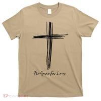 No Greater Love Cross Christian Easter Gift T-Shirt thumb 0