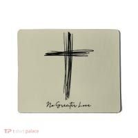 No Greater Love Cross Christian Easter Gift Mousepad thumb 0
