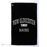 New Gloucester Maine Me Golf Towel thumb 0
