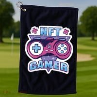 NFT Gamer Golf Towel thumb 1