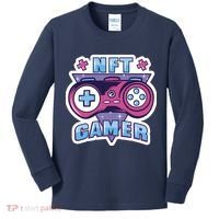 NFT Gamer Kids Long Sleeve Shirt thumb 0