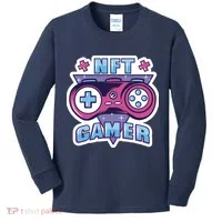 NFT Gamer Kids Long Sleeve Shirt thumb 0