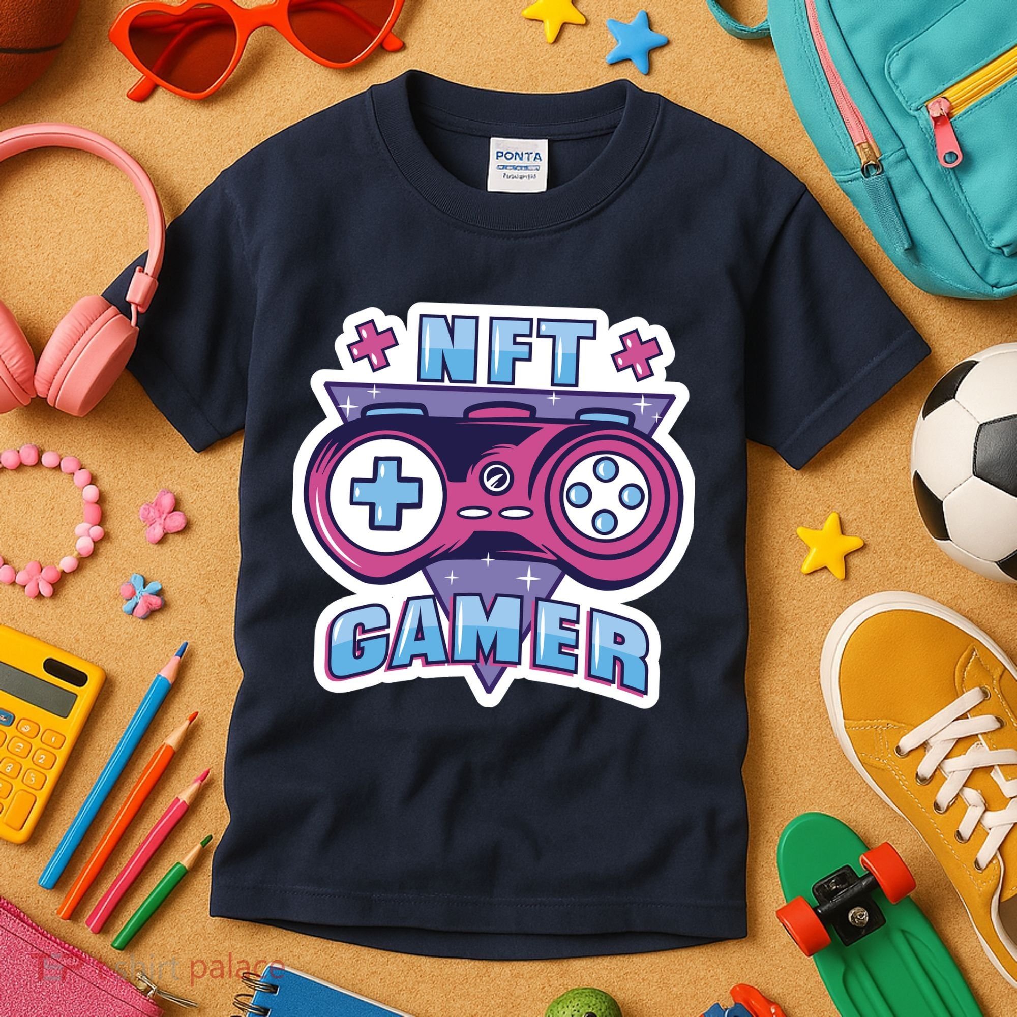 NFT Gamer Kids T-Shirt