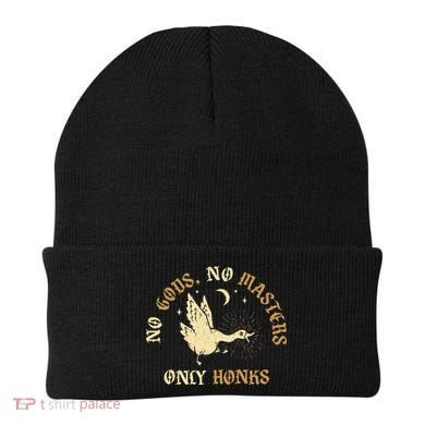 No Gods No M.A.S.T.E.R.S Only Honks Beanie