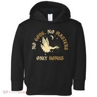 No Gods No M.A.S.T.E.R.S Only Honks Toddler Hoodie thumb 0