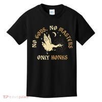 No Gods No M.A.S.T.E.R.S Only Honks Kids T-Shirt thumb 0