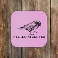 No God No Master Ni Dieu Ni Maitre Coaster thumb 0