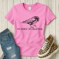 No God No Master Ni Dieu Ni Maitre Women's T-Shirt thumb 3
