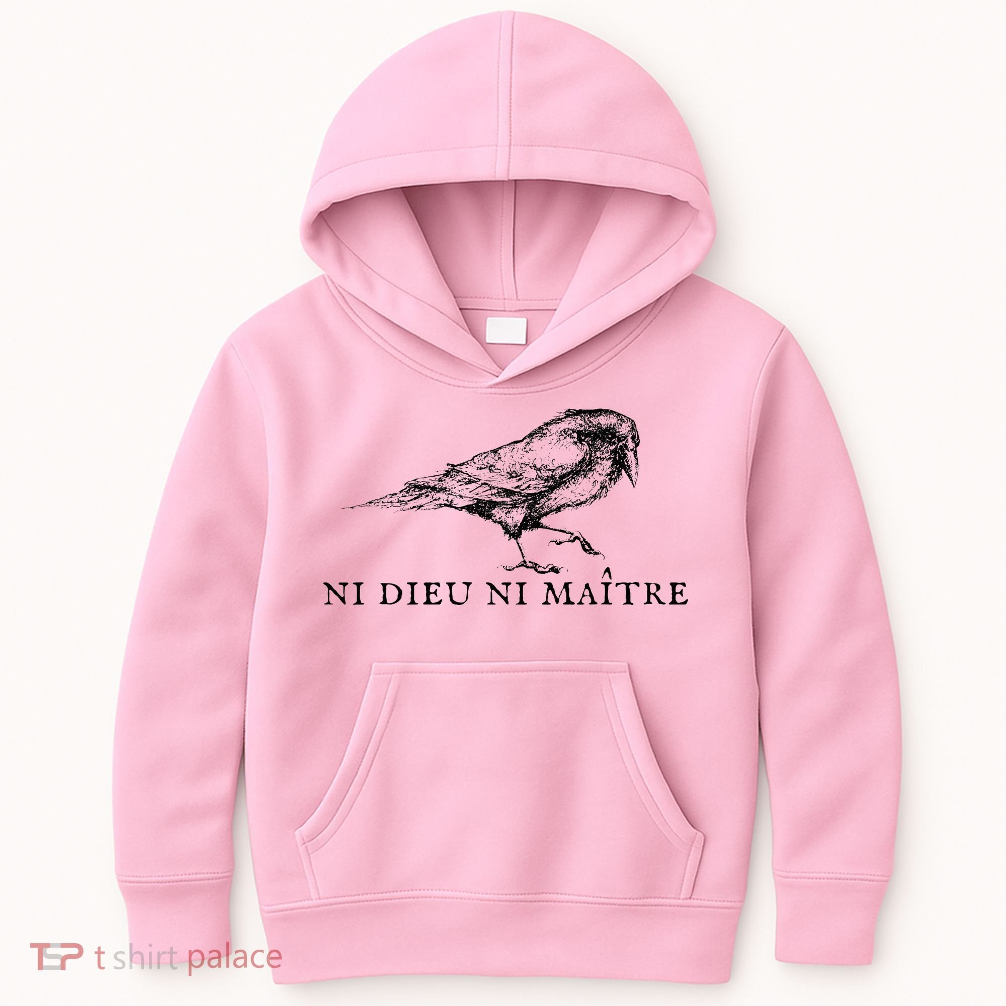 No God No Master Ni Dieu Ni Maitre Kids Hoodie