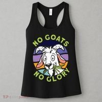 No Goats No Glory Goat Retro Goats Farmer Women's Tank Top thumb 3