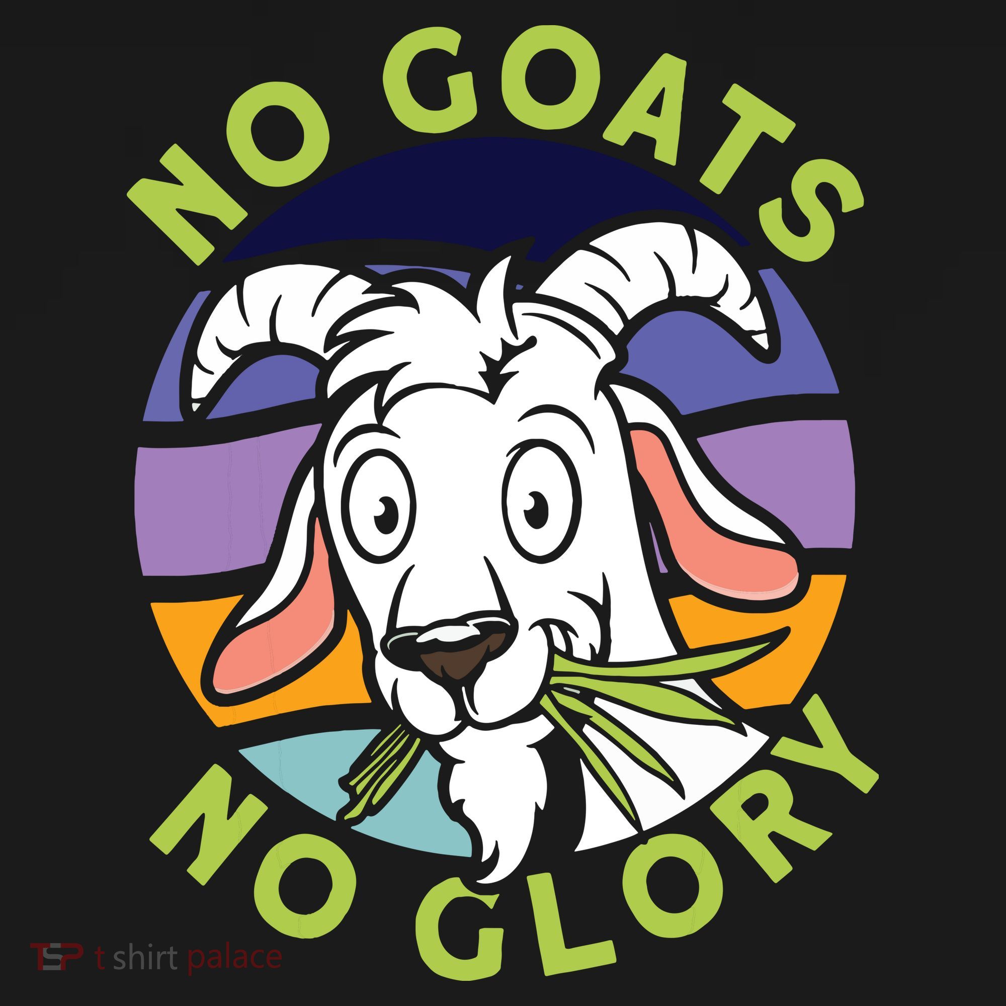 No Goats No Glory Goat Retro Goats Farmer Women's Tank Top