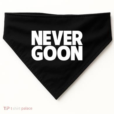 Never Goon USA-Made Doggie Bandana