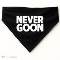Never Goon USA-Made Doggie Bandana thumb 0