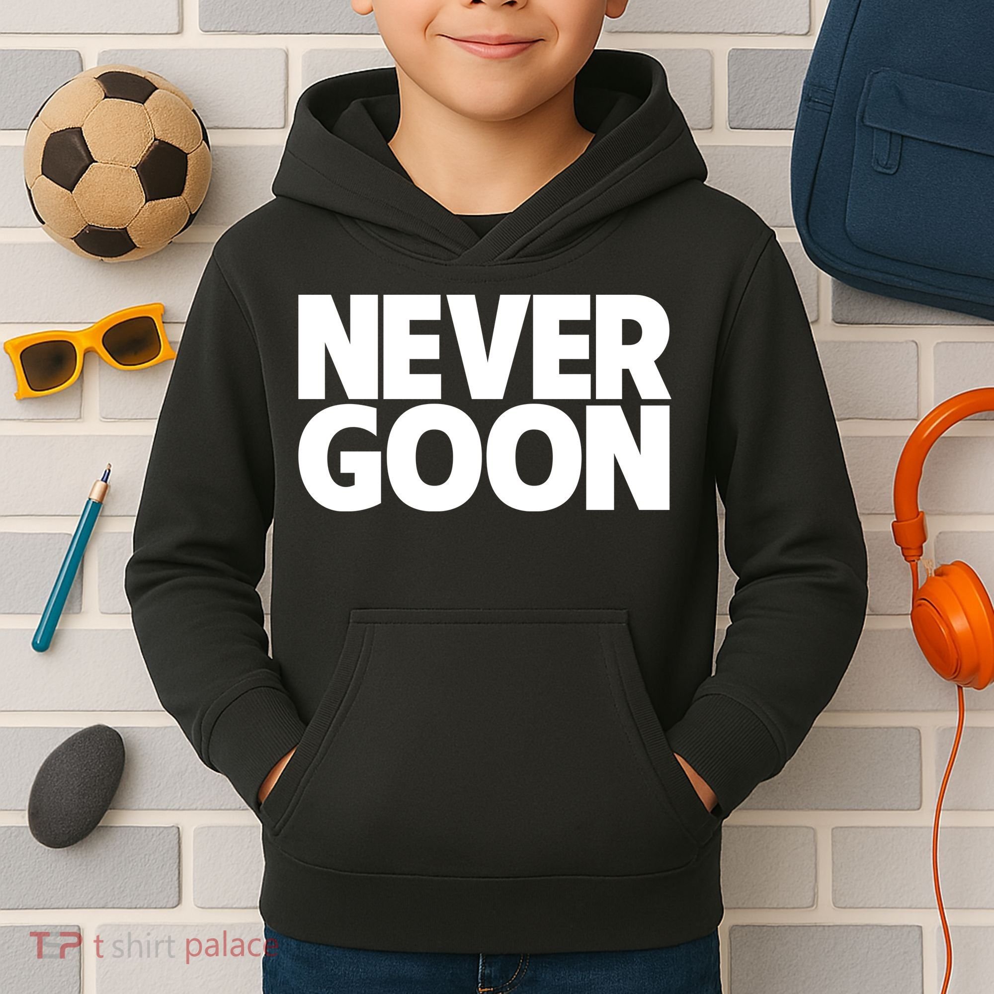 Never Goon Kids Hoodie