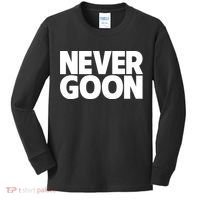 Never Goon Kids Long Sleeve Shirt thumb 0