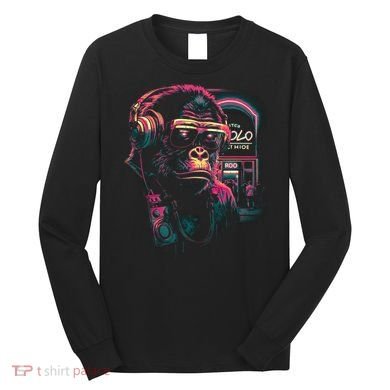 Neon Gorilla Long Sleeve Shirt