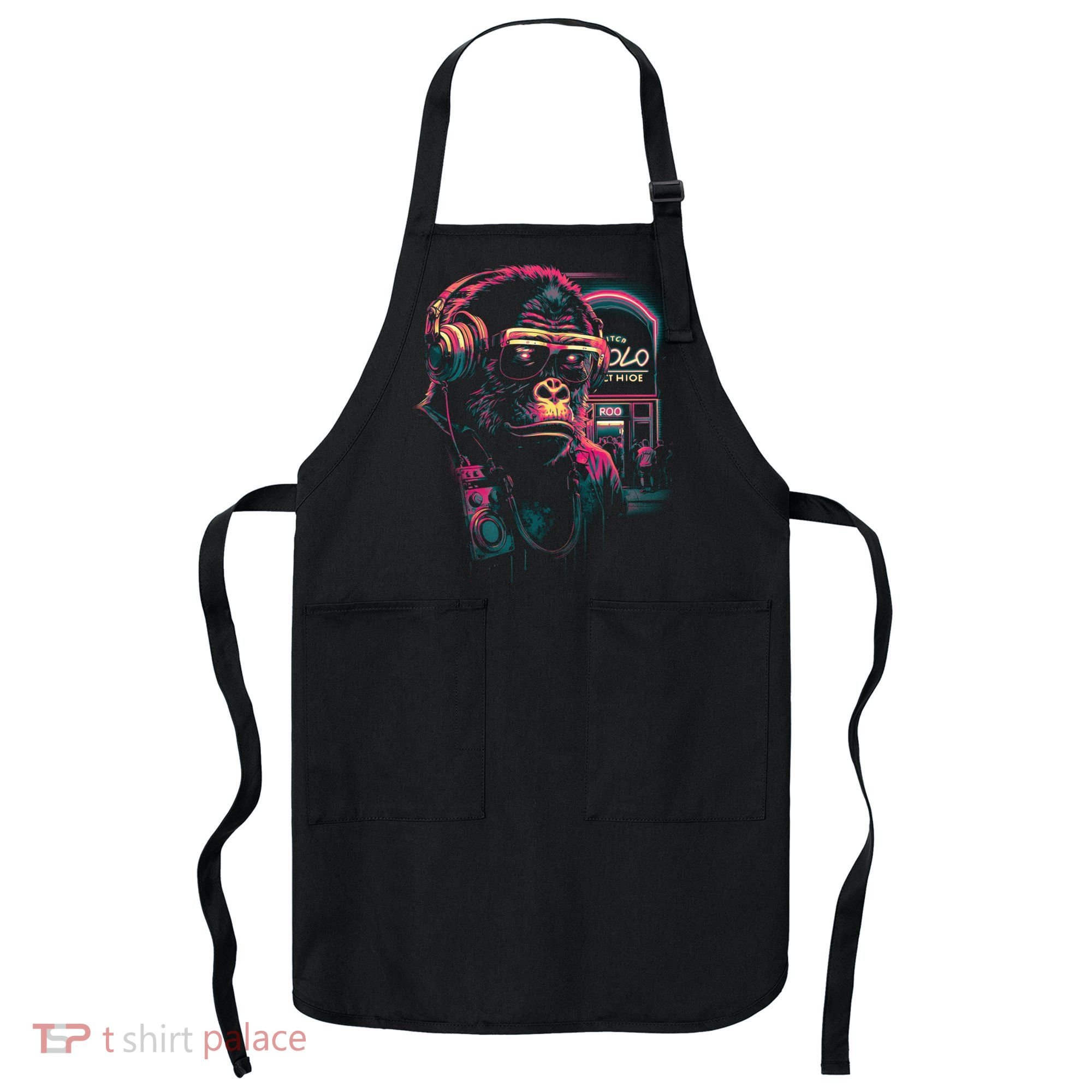 Neon Gorilla Apron