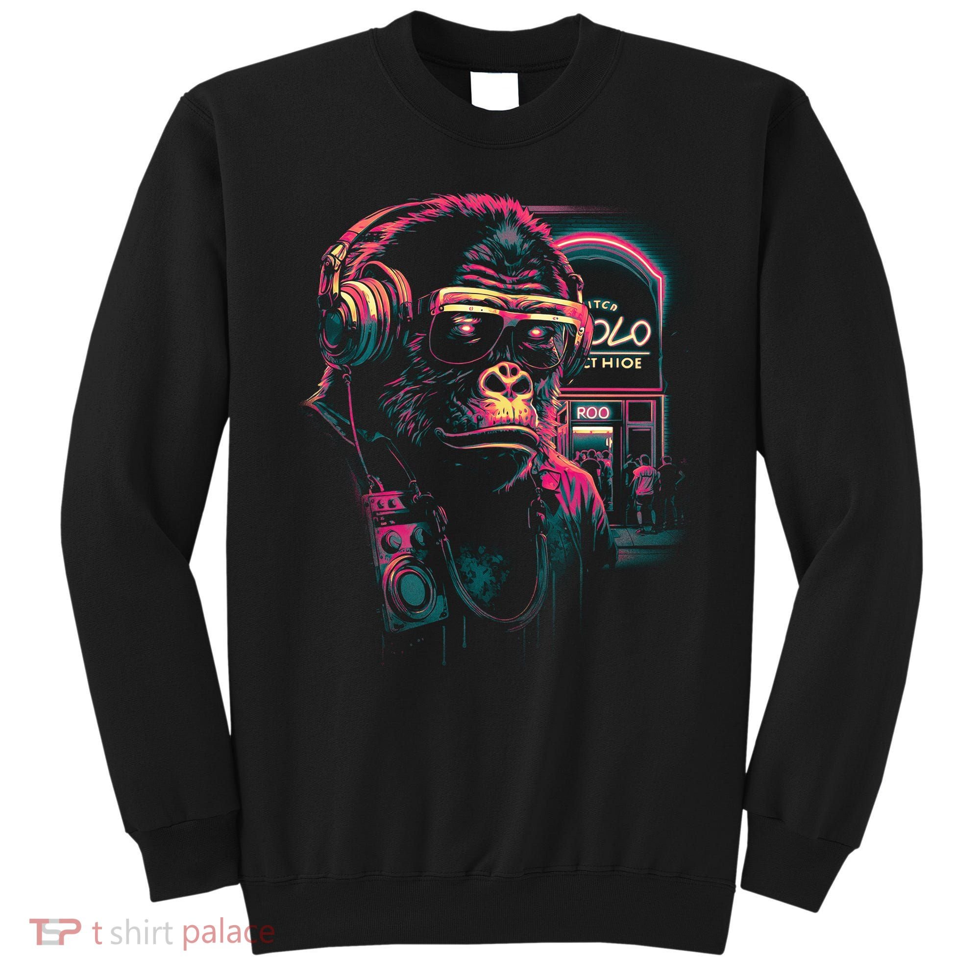 Neon Gorilla Sweatshirt