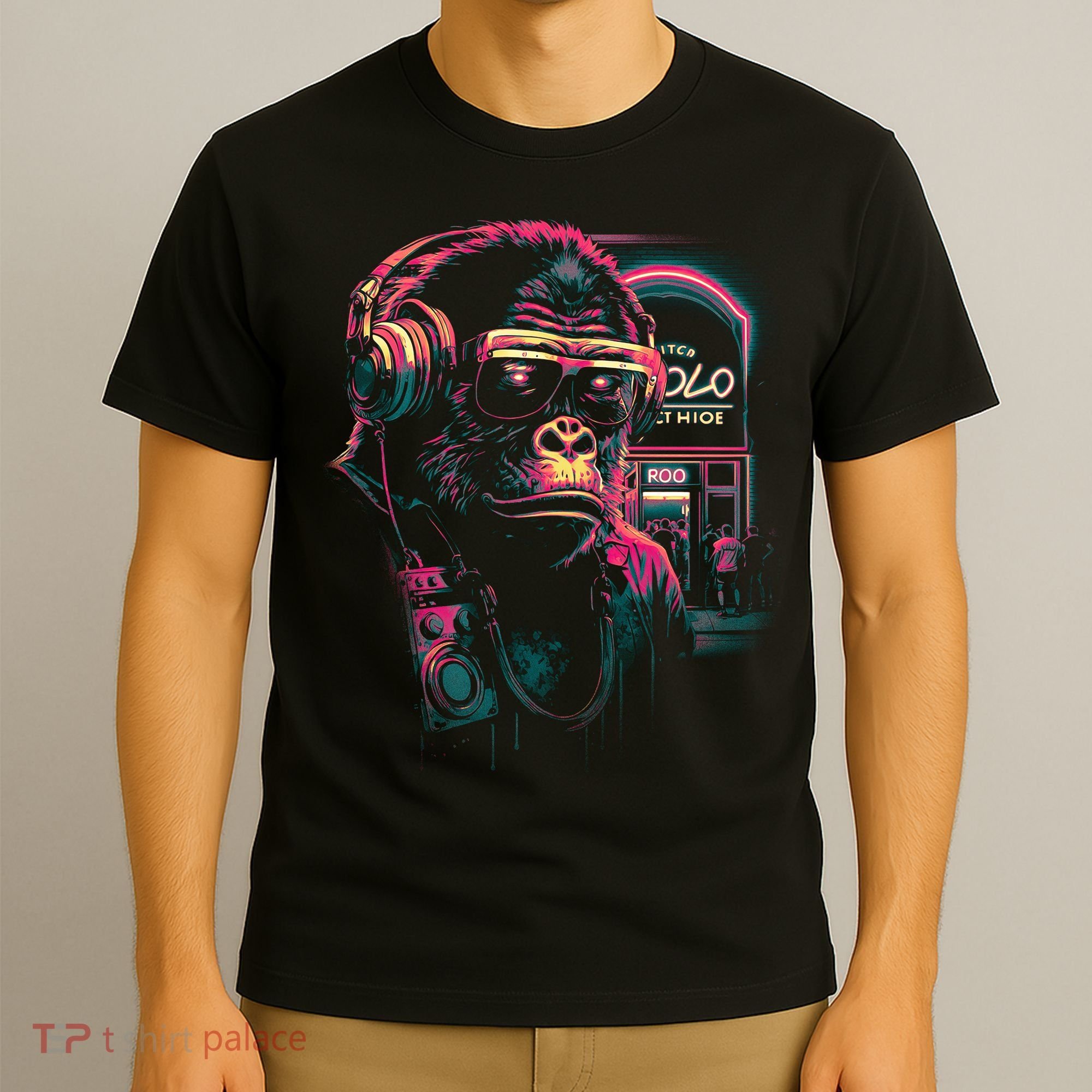 Neon Gorilla T-Shirt