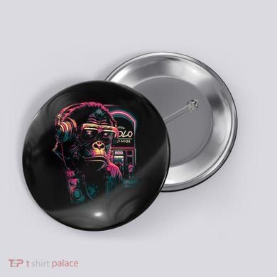 Neon Gorilla Button