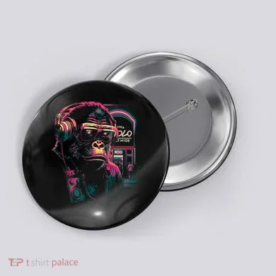 Neon Gorilla Button
