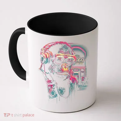 Neon Gorilla Coffee Mug