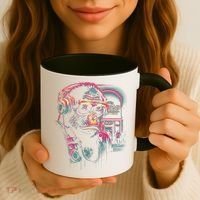 Neon Gorilla Coffee Mug thumb 3