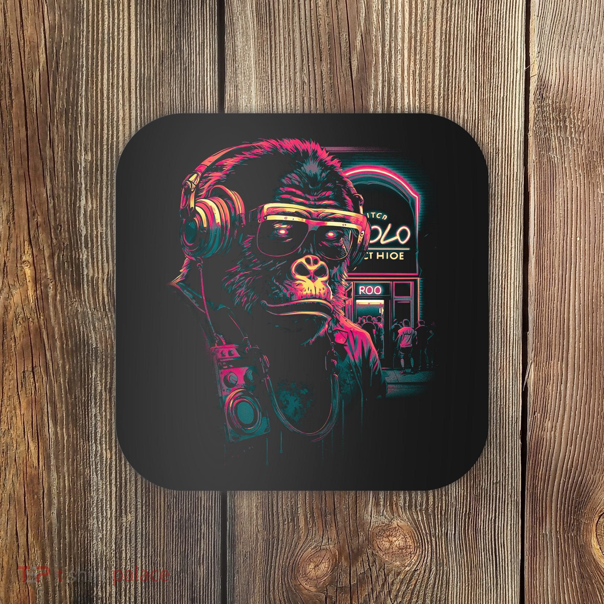 Neon Gorilla Coaster