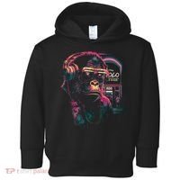 Neon Gorilla Toddler Hoodie thumb 0