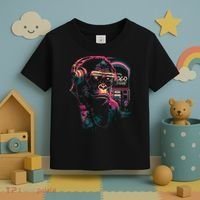 Neon Gorilla Toddler T-Shirt thumb 3