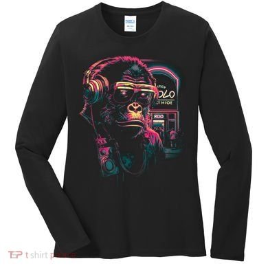 Neon Gorilla Women's Long Sleeve Shirt