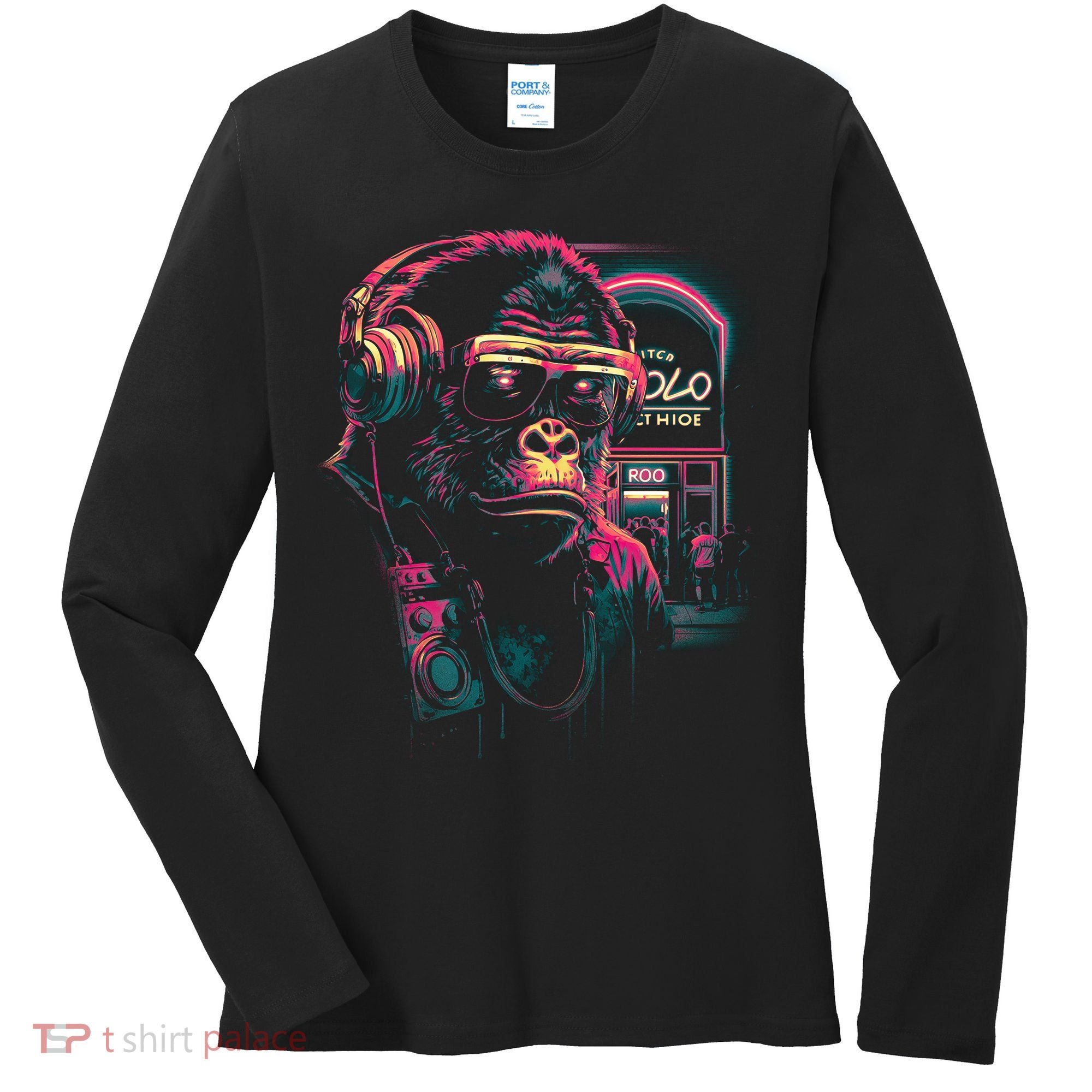 Neon Gorilla Women's Long Sleeve Shirt
