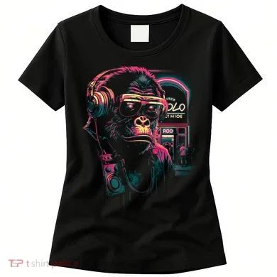Neon Gorilla Women's T-Shirt