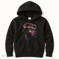 Neon Gorilla Kids Hoodie thumb 0