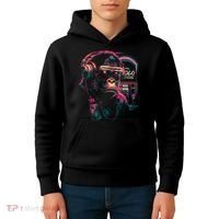 Neon Gorilla Kids Hoodie thumb 4