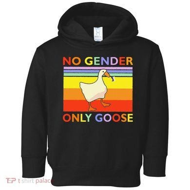 No Gender Only Goose Retro Vintage Toddler Hoodie