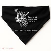 Never Go Out Without Your Wingman Saint Michael USA-Made Doggie Bandana thumb 0