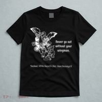 Never Go Out Without Your Wingman Saint Michael T-Shirt thumb 5