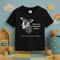 Never Go Out Without Your Wingman Saint Michael Toddler T-Shirt thumb 3