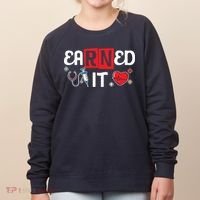 Nursing Graduation RN Gift Women's Sweatshirt thumb 0