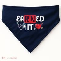 Nursing Graduation RN Gift USA-Made Doggie Bandana thumb 0