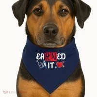Nursing Graduation RN Gift USA-Made Doggie Bandana thumb 1