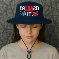Nursing Graduation RN Gift Bucket Hat thumb 3