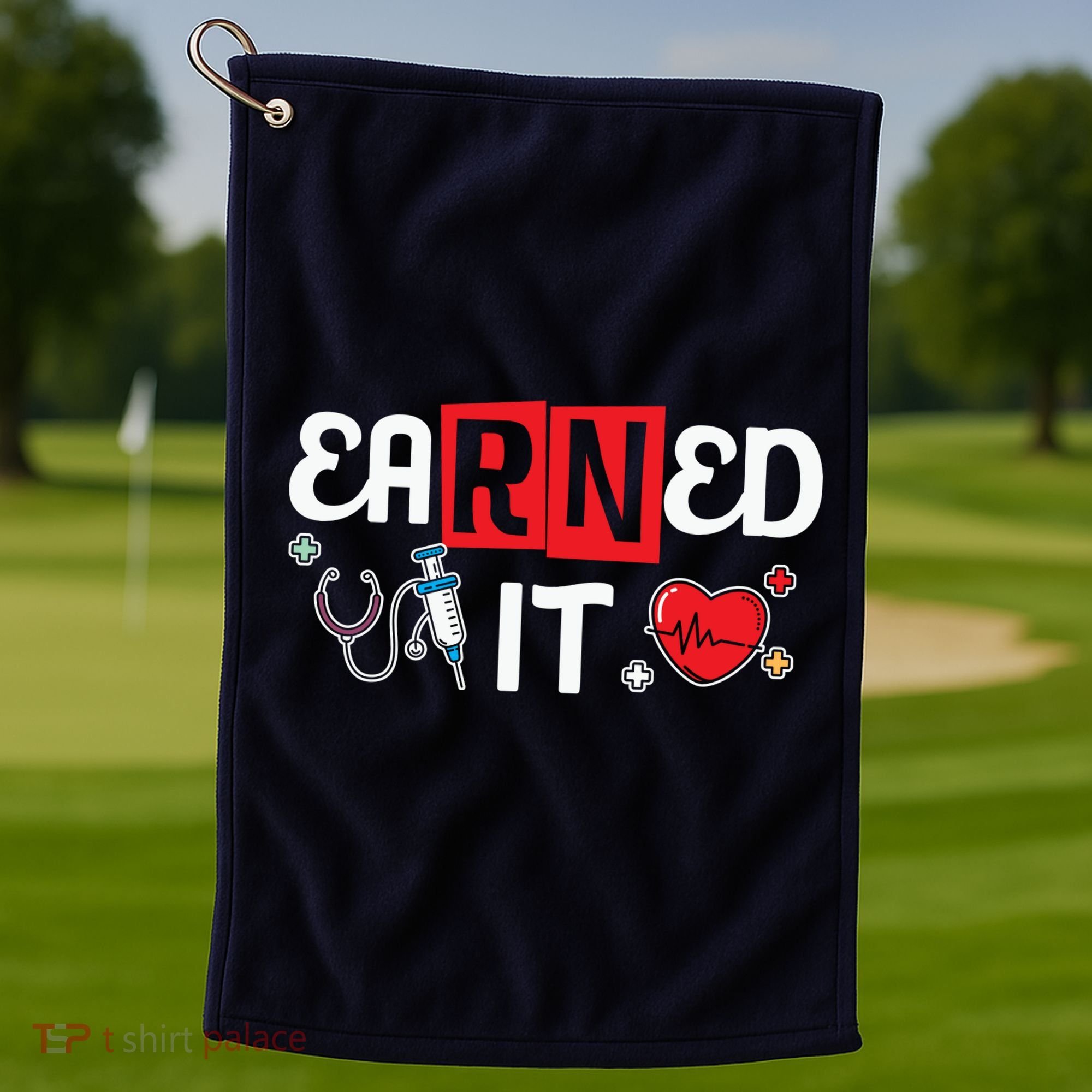 Nursing Graduation RN Gift Golf Towel