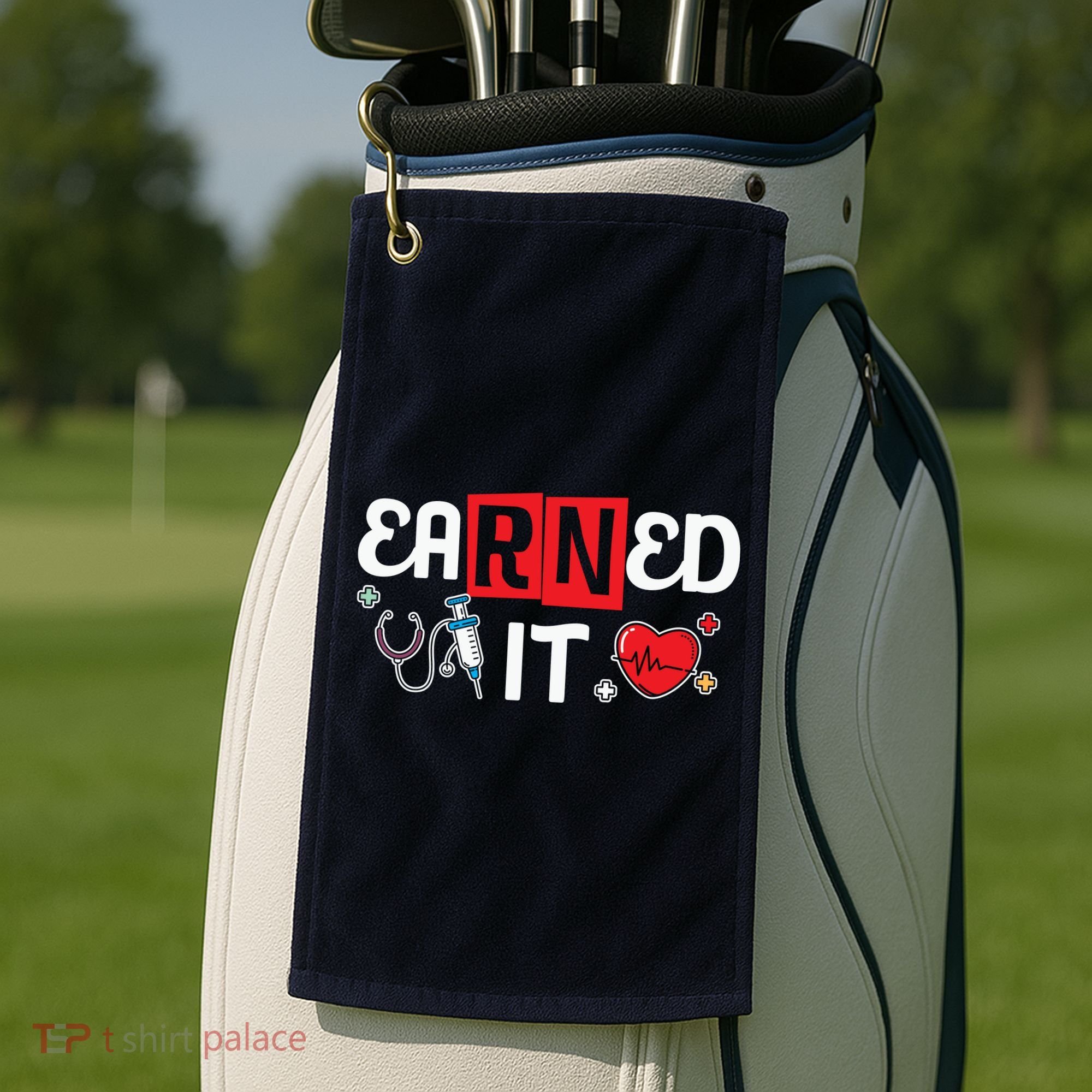 Nursing Graduation RN Gift Golf Towel